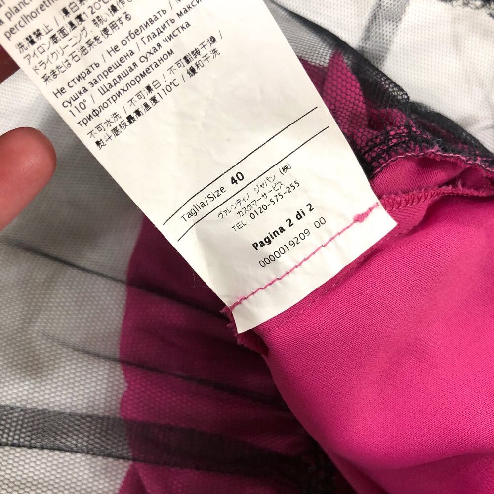 Red Valentino Pink Peplum Crinoline Blouse - Picture 7 of 14